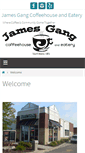 Mobile Screenshot of jamesgangcoffeehouse.com